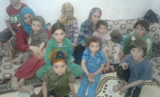 Κούρδοι αντάρτες απελευθέρωσαν σκλάβες του ISIS με τα παιδιά τους