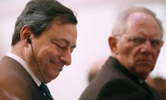 Ιταλο-γερμανική σύρραξη: Ο Σόιμπλε επιτίθεται στον Ντράγκι – Σε θέση ισχύος ο “σούπερ-Μάριο”