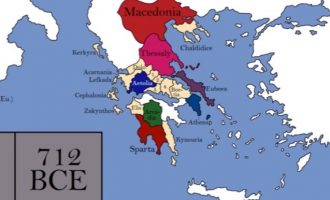 Δείτε την ιστορία της Ελλάδας μέσα από χάρτες (βίντεο)