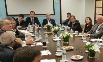 Την ισχυρή συμμαχία Ελλάδας-Ισραήλ επιβεβαίωσε ο Κοτζιάς στη Νέα Υόρκη
