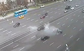 Νεκρός σε τροχαίο ο οδηγός του Πούτιν (βίντεο)