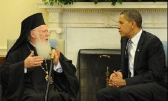 Ομπάμα: Αποτίνω φόρο τιμής στον Οικουμενικό Πατριάρχη Βαρθολομαίο