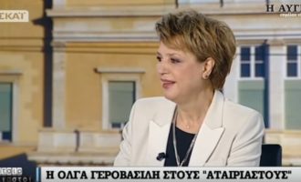 Όλγα Γεροβασίλη: “Εκτός τόπου και χρόνου να ζητάει εκλογές ο Μητσοτάκης”