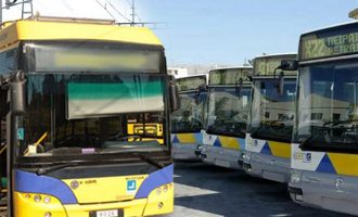 Αθήνα: Στάση εργασίας την Παρασκευή σε λεωφορεία και τρόλεϊ