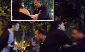 Κορυφαίο βίντεο! Ελληνίδα οδηγός δέρνει ταξιτζήδες σε πιάτσα (βίντεο)