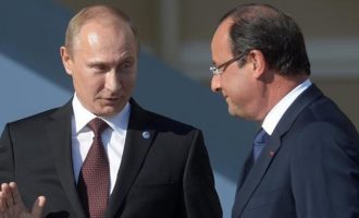 Στο Παρίσι για επαφές με τον Ολάντ ο Πούτιν στις 19 Οκτωβρίου