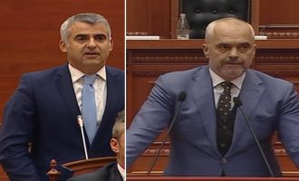 Εξευτελισμός Ράμα στην Αλβανική Βουλή: “Είσαι γενίτσαρος και μεθύστακας του Ερντογάν”