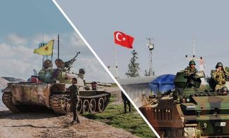 Οι Τούρκοι επιτέθηκαν στους Κούρδους (SDF) στη βορειοδυτική Συρία