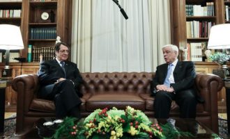 Παυλόπουλος: Η Ε.Ε. πρέπει να αναλάβει τις ευθύνες της απέναντι στην Κύπρο
