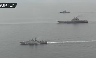 Δείτε βίντεο με τον Ρωσικό Στόλο στη Μεσόγειο – “Φτάσαμε” λένε οι Ρώσοι