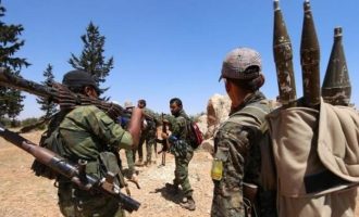 Οι Κούρδοι (SDF) απελευθέρωσαν την πόλη Τζαντιντάτ Μαχίτ από το Ισλαμικό Κράτος