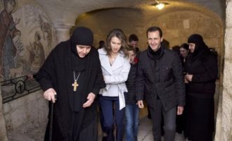 Το Μοναστήρι της Παναγιάς στη Σαϊντναγιά επισκέφθηκε ο Μπασάρ Αλ Άσαντ