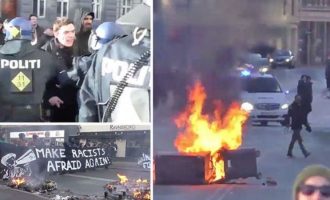 Επεισόδια στην Κοπεγχάγη μεταξύ αντιεξουσιαστών και Αστυνομίας (βίντεο)