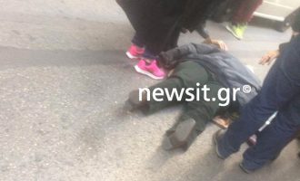 Αυτοκίνητο χτύπησε την Άννα Παναγιωταρέα στο κέντρο της Αθήνας