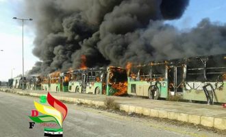 Οι τζιχαντιστές χτύπησαν λεωφορεία που θα μετέφεραν αμάχους στη Συρία