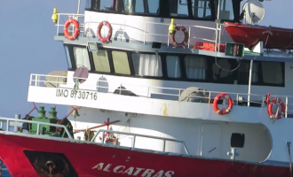 Τουρκικό πλοίο προσέκρουσε σε βράχια ανοιχτά της Κω