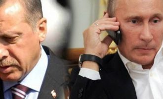 Πούτιν και Ερντογάν συνομίλησαν για Aνατολική Γούτα, Εφρίν και ενέργεια