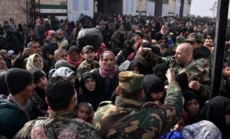 10.000 άμαχοι παραμένουν στα χέρια των τρομοκρατών στο Χαλέπι