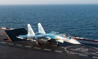 Μαχητικό συνετρίβη κατά την προσνήωση στο ρωσικό αεροπλανοφόρο