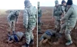 Πέντε Τούρκοι στρατιώτες βασανίζουν έναν άνδρα στη Συρία (φωτο+βίντεο)