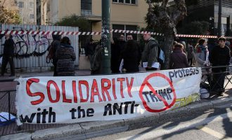 Διαδηλώσεις στην Αθήνα κατά του Ντόναλντ Τραμπ