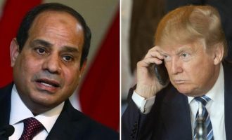 Ο Τραμπ στο πλευρό του Προέδρου Σίσι της Αιγύπτου – Τον κάλεσε στον Λευκό Οίκο