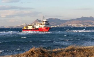 Αποκολλήθηκε το τουρκικό πλοίο ALCATRAS που είχε προσαράξει στην Κω