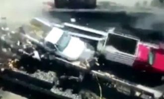 Φορτηγό στο Μεξικό «θέρισε» δημοσιογράφους που κάλυπταν ένα τροχαίο (βίντεο)
