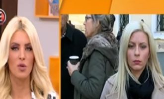 Η Καινούργιου τα πήρε on air με ρεπόρτερ της εκπομπής της (βίντεο)