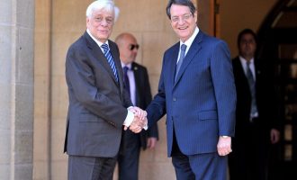 Παυλόπουλος: Η λύση στο Κυπριακό πρέπει να σέβεται στο ακέραιο το διεθνές δίκαιο