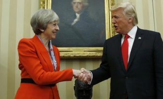 O Tραμπ θα επισκεφθεί την Βρετανία τον Ιούνιο – Φόβοι για διαδηλώσεις