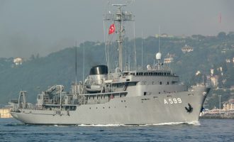 “Ξύνεται” η Τουρκία – Στέλνει το TCG Cesme να κάνει έρευνες έξω από το Άγιο Όρος