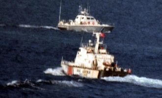 Οι Τούρκοι βαράνε τύμπανα πολέμου στα Ίμια – Αναφέρουν 8 ελληνικά και 11 τουρκικά σκάφη στην περιοχή