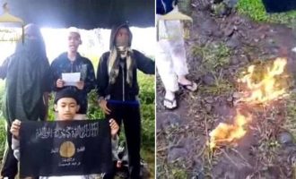 Ινδονησία: Ανήλικοι με μολότοφ ορκίστηκαν πίστη στο Ισλαμικό Κράτος
