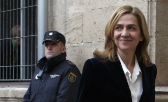 Πρόστιμο 265.000 ευρώ στην αδελφή του βασιλιά της Ισπανίας – Έξι χρόνια κάθειρξη στον σύζυγο της