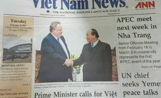 Ενθουσιασμός στο Βιετνάμ από την ιστορική επίσκεψη Κοτζιά – Ανοίγουν νέοι εμπορικοί δρόμοι στην Ασία