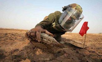 Δέκα χρόνια θα χρειαστούν για να καθαρισθεί το ιρακινό Κουρδιστάν από τις νάρκες του ISIS