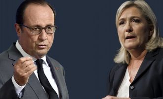 Ολάντ: Ύψιστο καθήκον να διασφαλίσω ότι οι Γάλλοι δεν θα ψηφίσουν Λεπέν