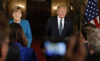 Ο Τραμπ “ραπίζει” τη Μέρκελ: Η Γερμανία θα πληρώσει