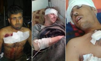Σύροι στρατιώτες τραυματίες μετά από τουρκικό βομβαρδισμό