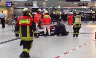 Άνδρας επιτέθηκε με τσεκούρι στον σιδηροδρομικό σταθμό του Ντίσελντορφ