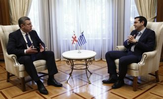 Τσίπρας: Ελλάδα και Γεωργία συνδέονται με ιστορικούς δεσμούς (βίντεο)