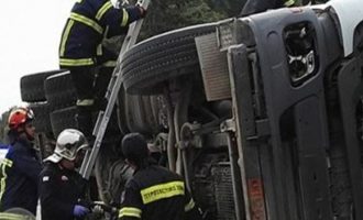 Τραγικό τροχαίο με απορριμματοφόρο στα Χανιά – Νεκρός ο οδηγός του