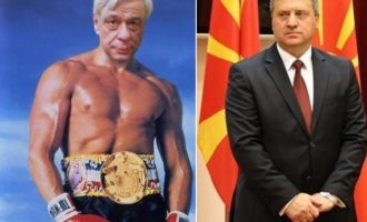 “Κλάμα” ο Πρόεδρος των Σκοπίων: “Ο Παυλόπουλος αντιμετωπίζει τη χώρα μου ως σάκο του μποξ”