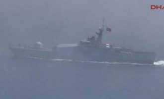 Ρωσικό πολεμικό πλοίο συγκρούστηκε με εμπορικό στον Βόσπορο και βυθίστηκε (βίντεο)