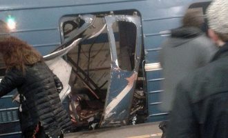 Ισχυρή έκρηξη στο Μετρό της Αγίας Πετρούπολης – Πληροφορίες για 10 νεκρούς (βίντεο)