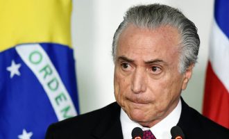 Δημοσκοπική κατρακύλα για τον Τεμέρ – Το 90% των Βραζιλιάνων δεν τον εμπιστεύεται