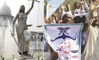 Μπαγκλαντές: Χιλιάδες ισλαμιστές θέλουν να καταστρέψουν το άγαλμα της Ελληνίδας Θεάς Θέμιδας