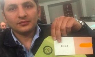 “Στελεχάρα” του Ερντογάν από τη Γερμανία “κάρφωσε” τον εαυτό του να κάνει νοθεία στο δημοψήφισμα