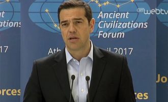 Τσίπρας στο Φόρουμ Αρχαίων Πολιτισμών: Ανάγκη η συνεργασία απέναντι στο σκοτάδι (βίντεο)